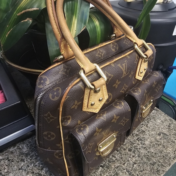 Louis vuitton Manhattan PM handbag - Picture 11 of 16